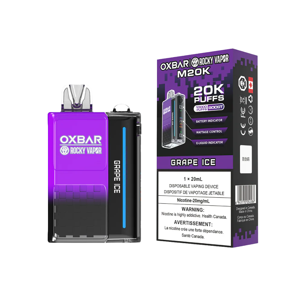 Oxbar x Rocky Vapor M20K - Disposable