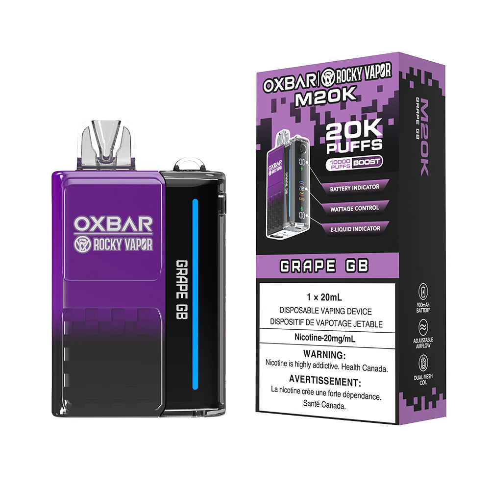 Oxbar x Rocky Vapor M20K - Disposable