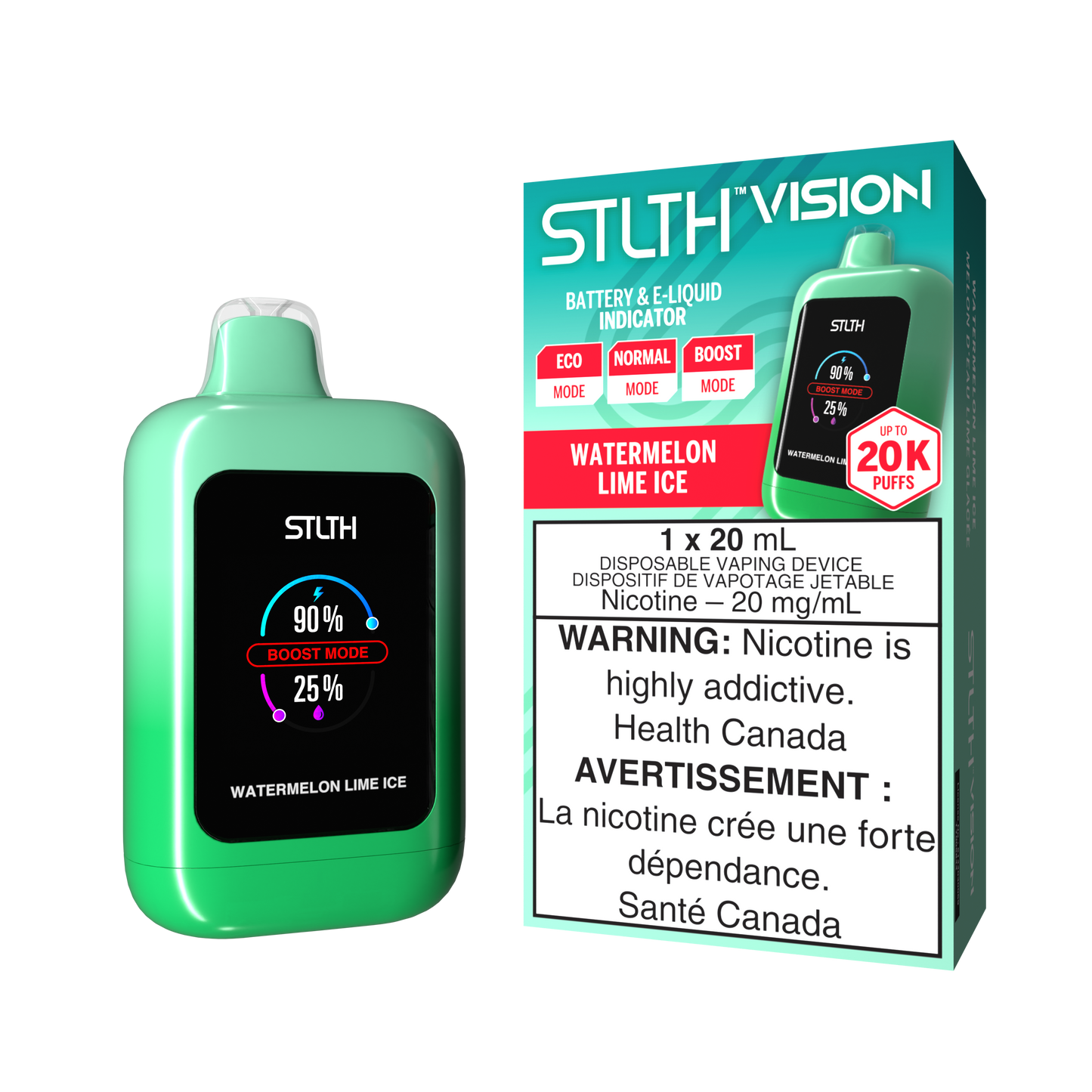 Stlth Vision 20K - Disposable