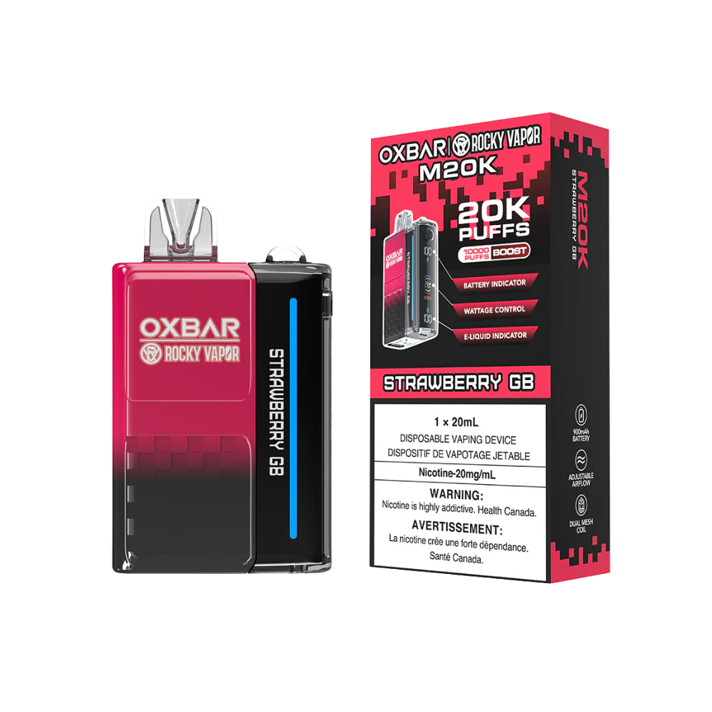 Oxbar x Rocky Vapor M20K - Disposable