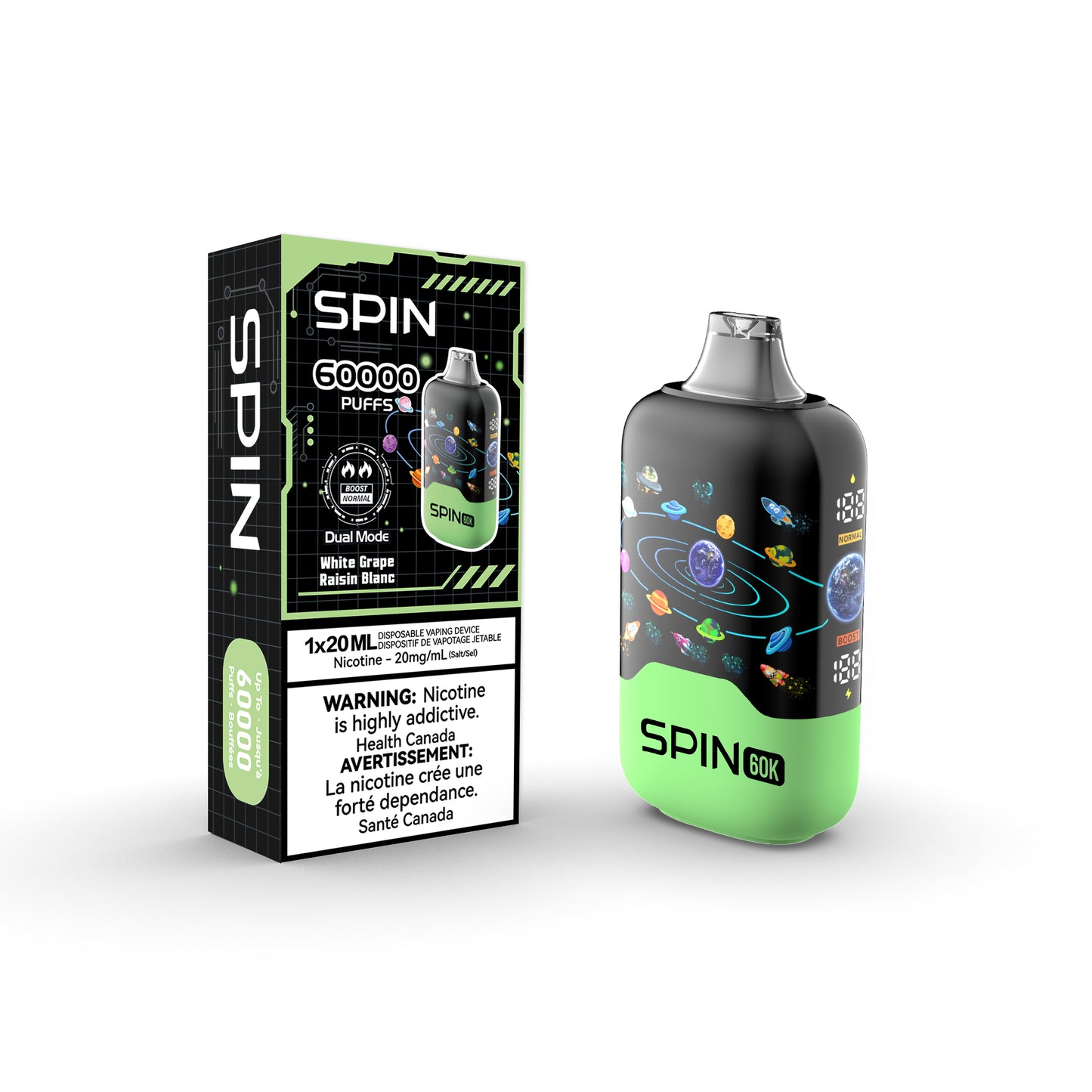 Spin 60K - Disposable