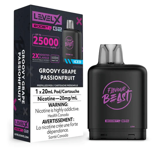 Flavour Beast Level-X 25K - Closed Pod